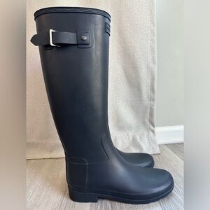 New Hunter Women's Refined Slim Fit Rain Boots Size 7